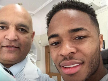 Raheem Sterling & Khan Cosmetic Dentist Liverpool